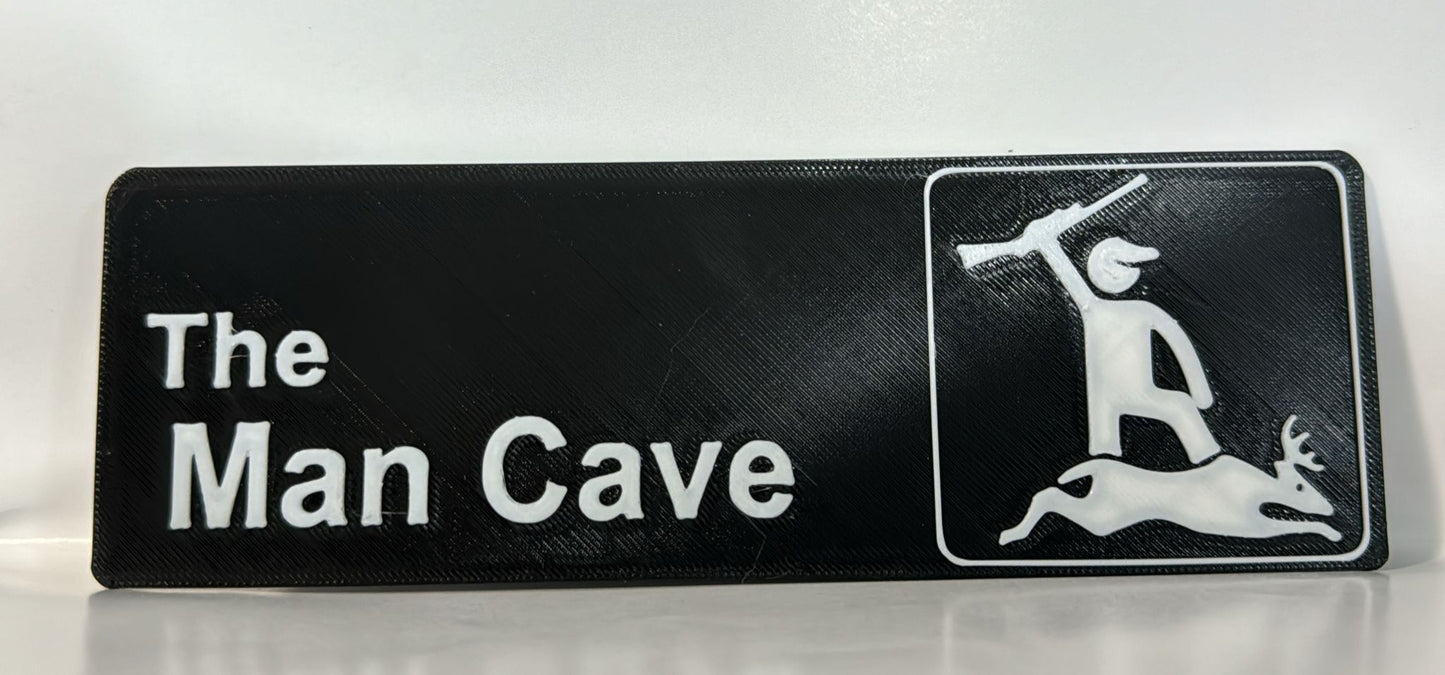 The Man Cave Series/Hunting/Fishing Door Sign