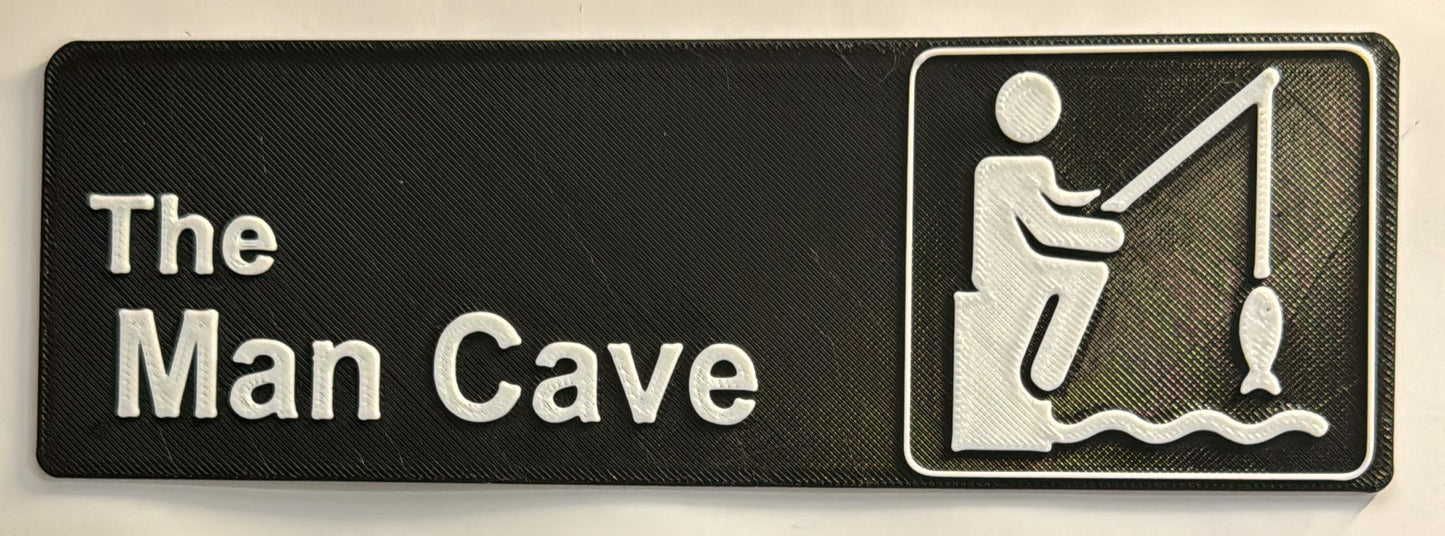The Man Cave Series/Hunting/Fishing Door Sign